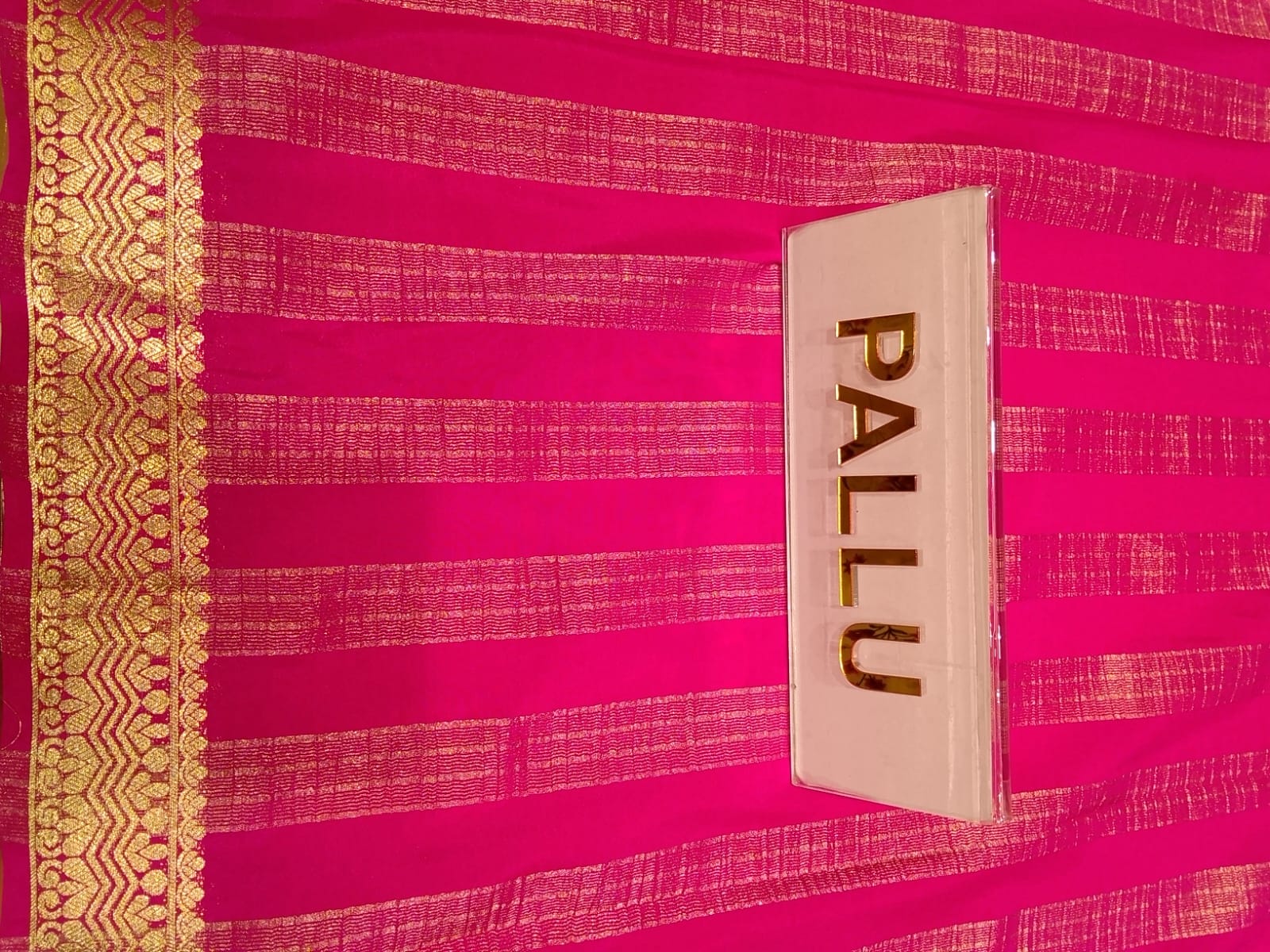 Semi Mysore Silk Saree.