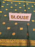 Semi Mysore Silk Saree.