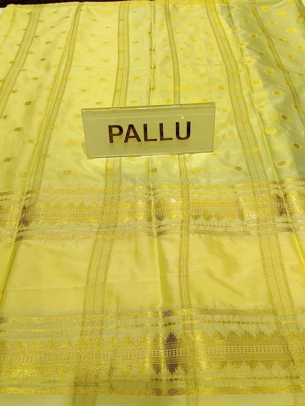 Semi Mysore Silk Saree.