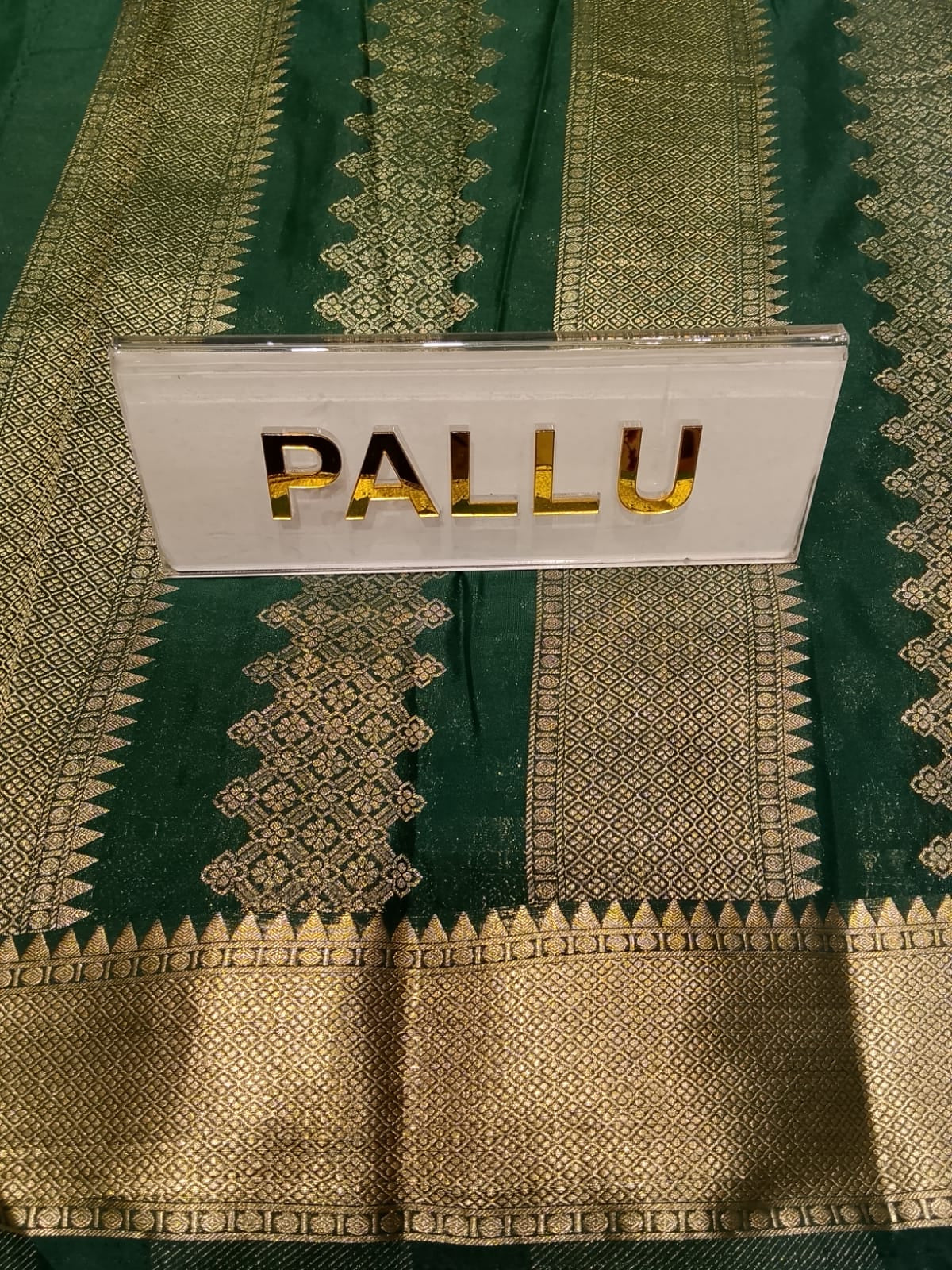 Semi Mysore Silk Saree.