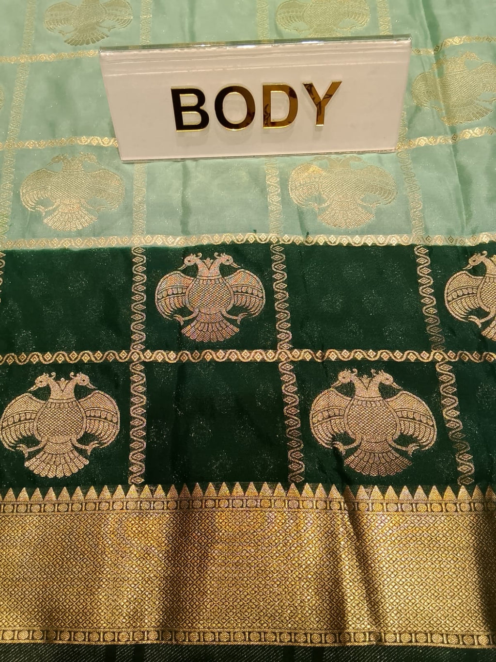 Semi Mysore Silk Saree.