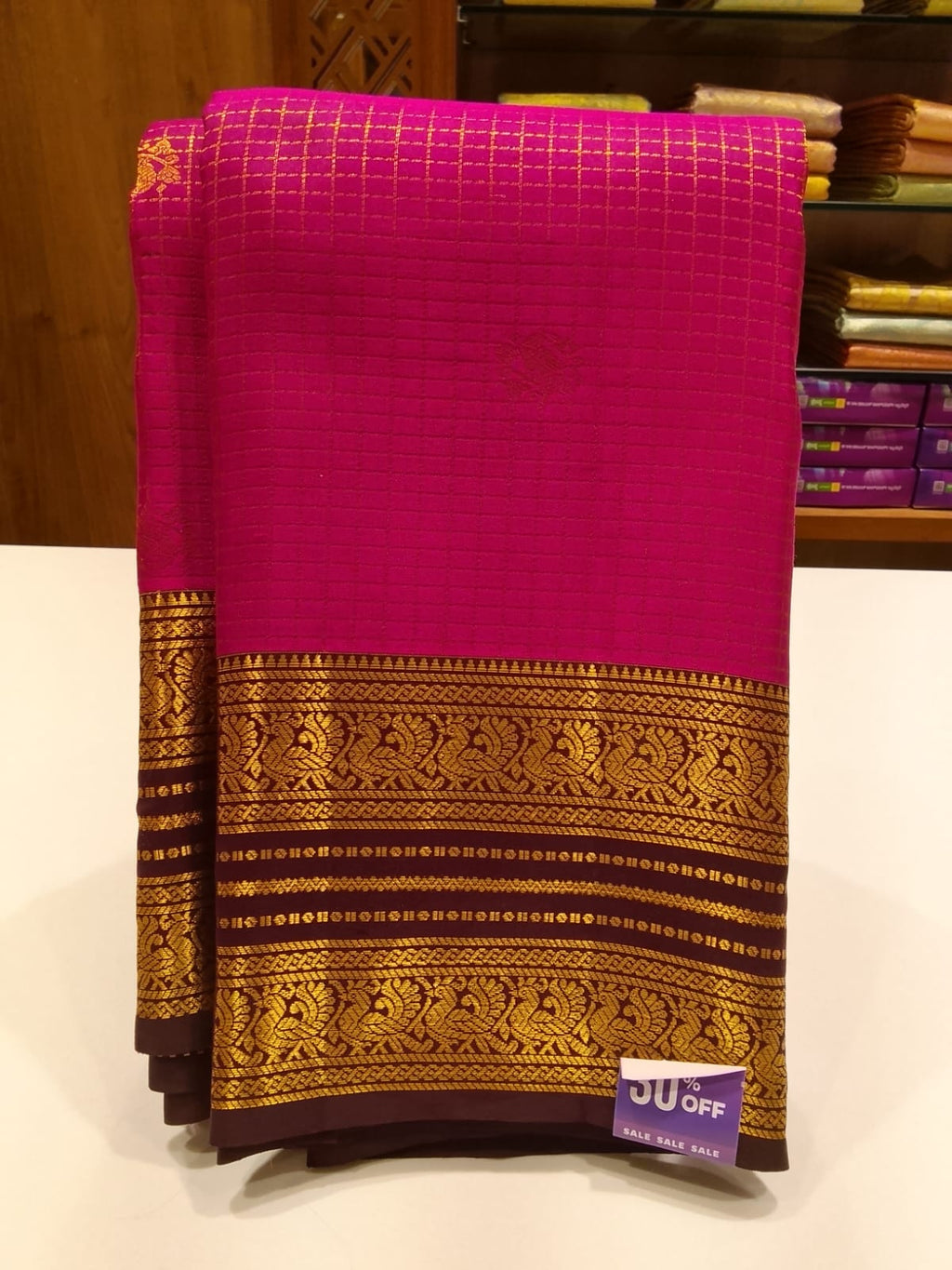 Pure Kanchipuram Silk Saree