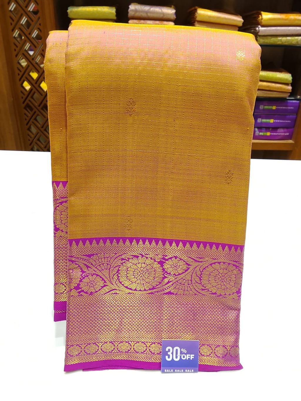 Pure Kanchipuram Silk Saree