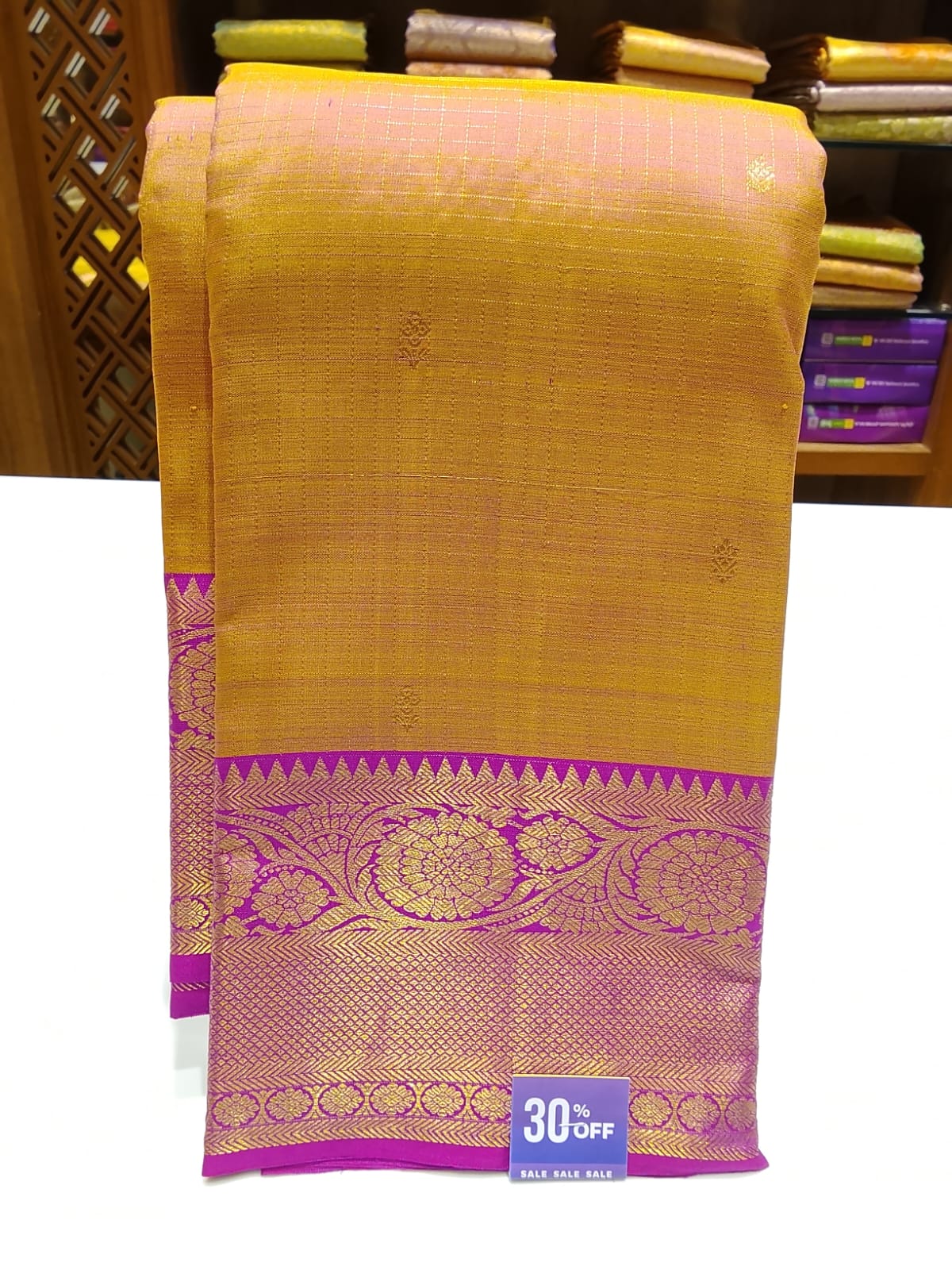 Pure Kanchipuram Silk Saree