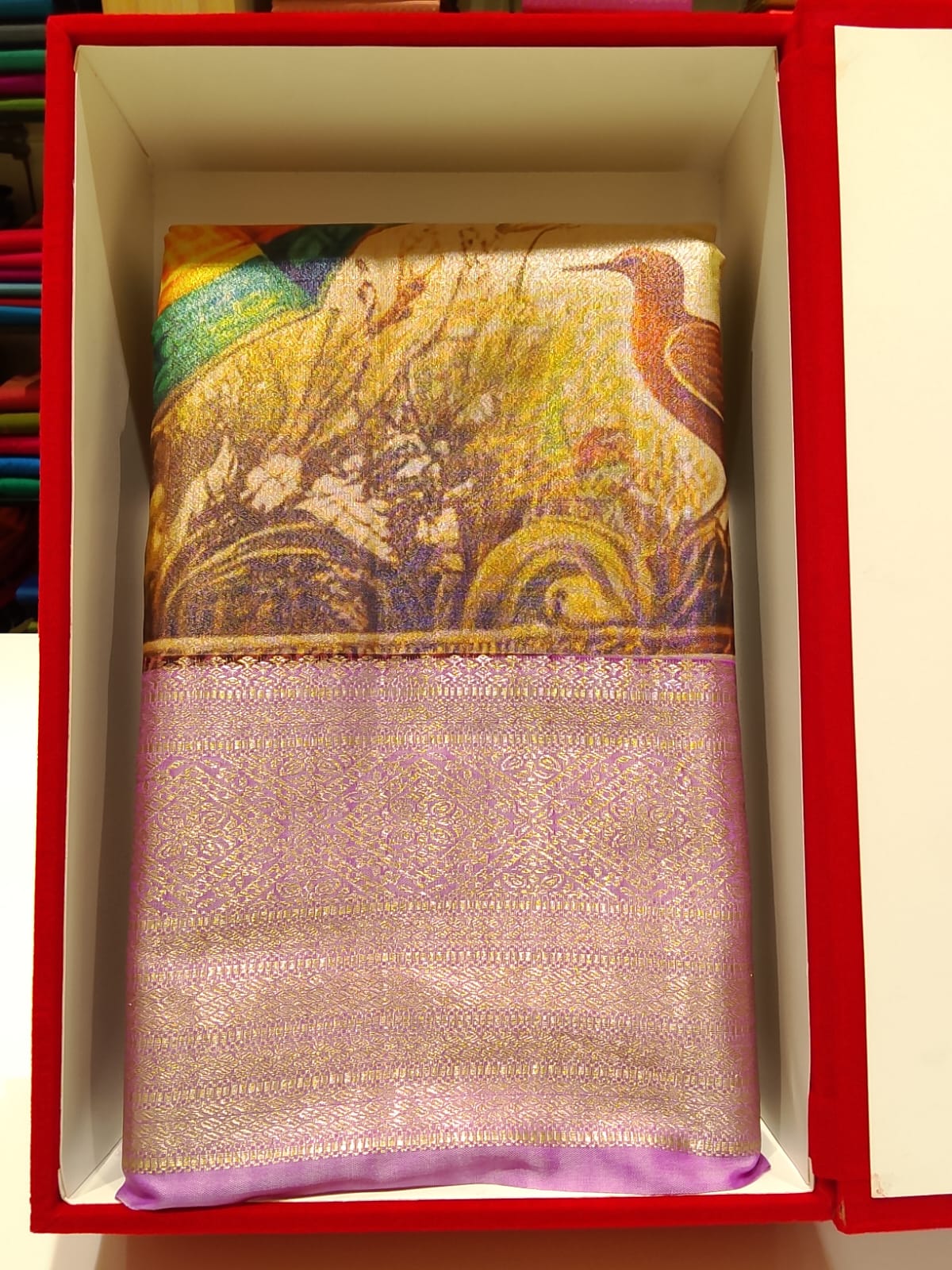 Half Silk Saree