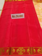 Pure Mysore Silk Saree.