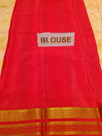 Pure Mysore Silk Saree.