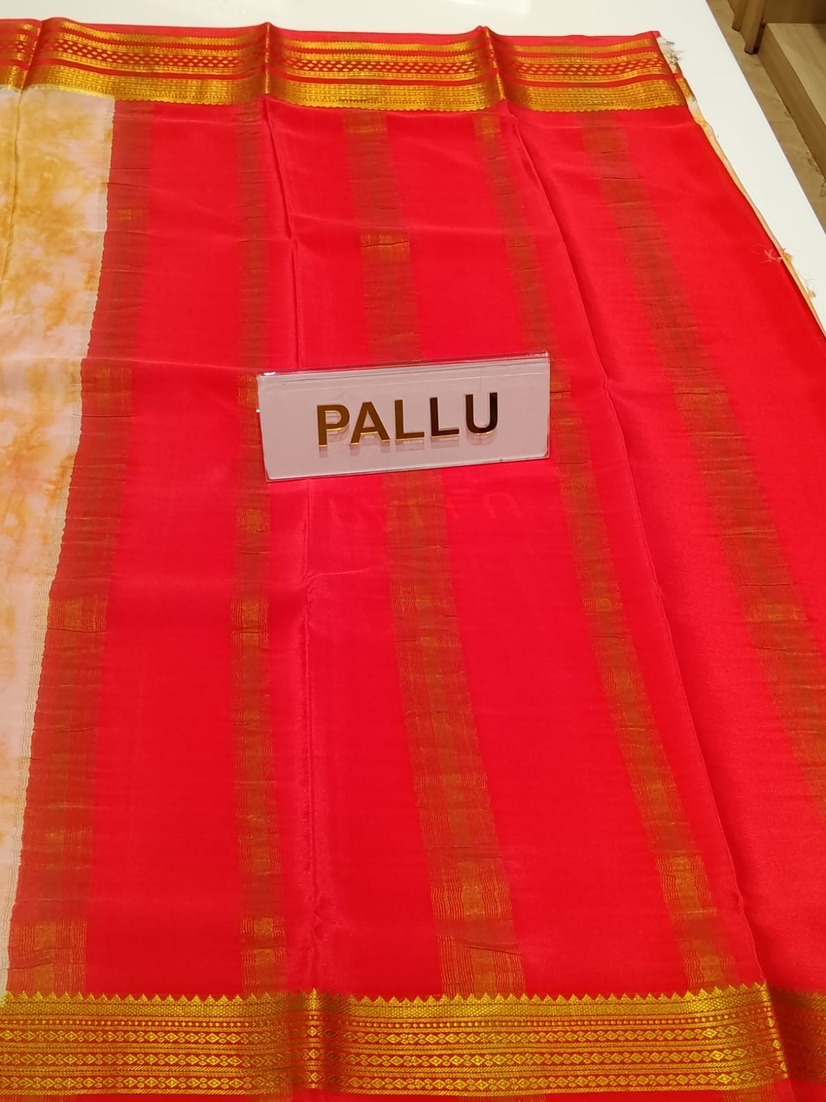 Pure Mysore Silk Saree.