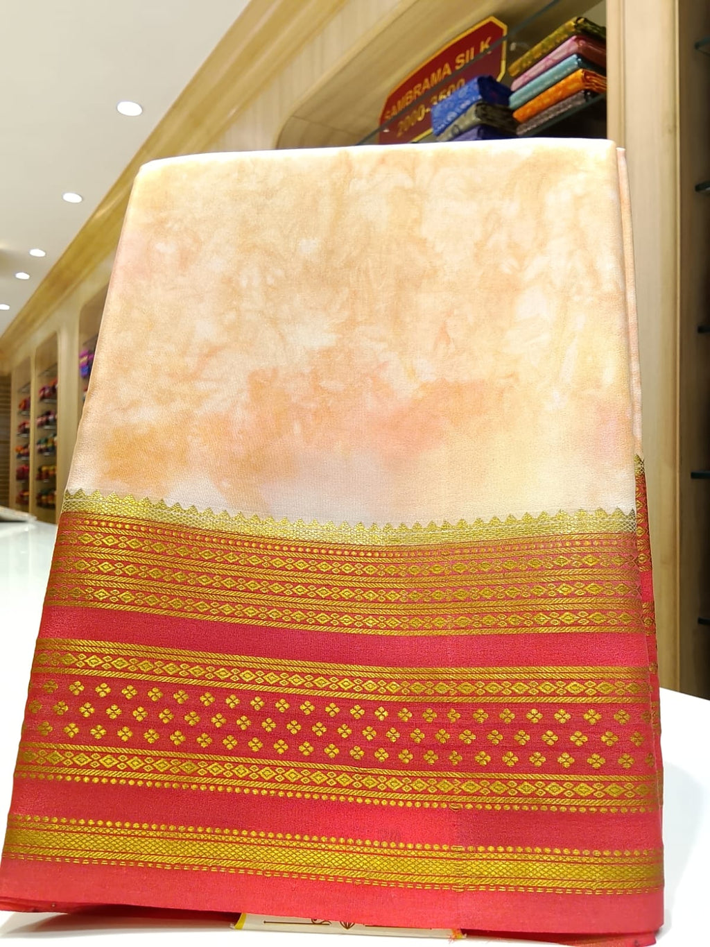 Pure Mysore Silk Saree.