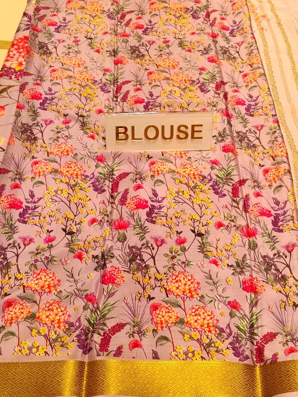 Pure Mysore Silk Saree.
