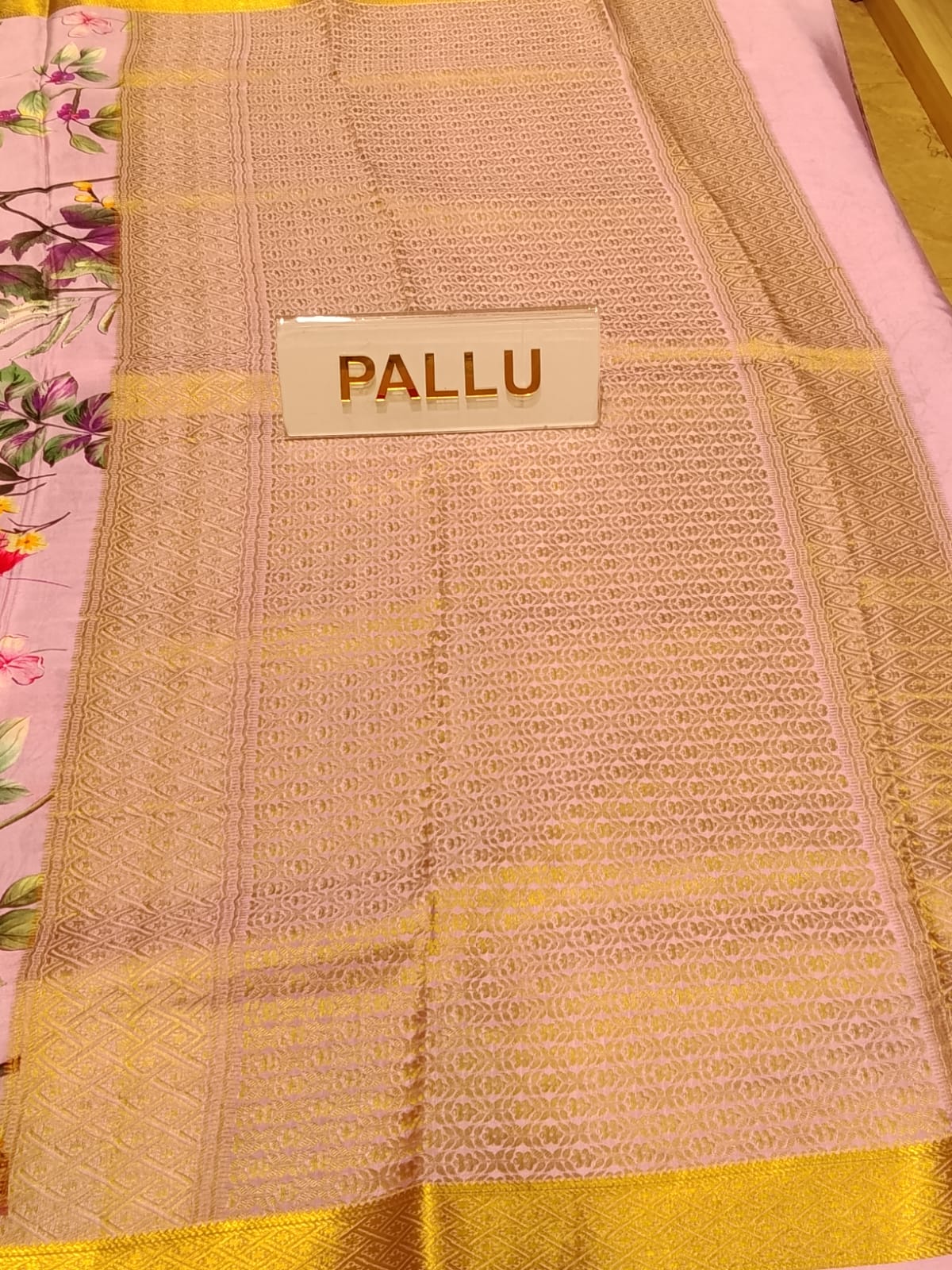 Pure Mysore Silk Saree.