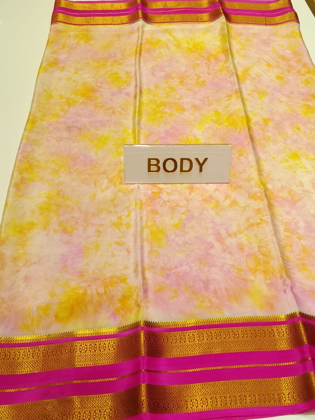 Pure Mysore Silk Saree.