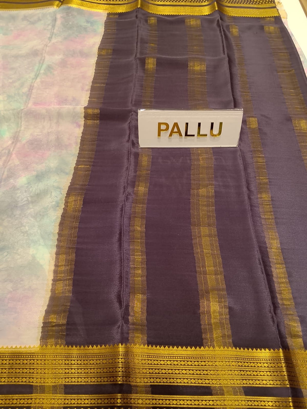 Pure Mysore Silk Saree.