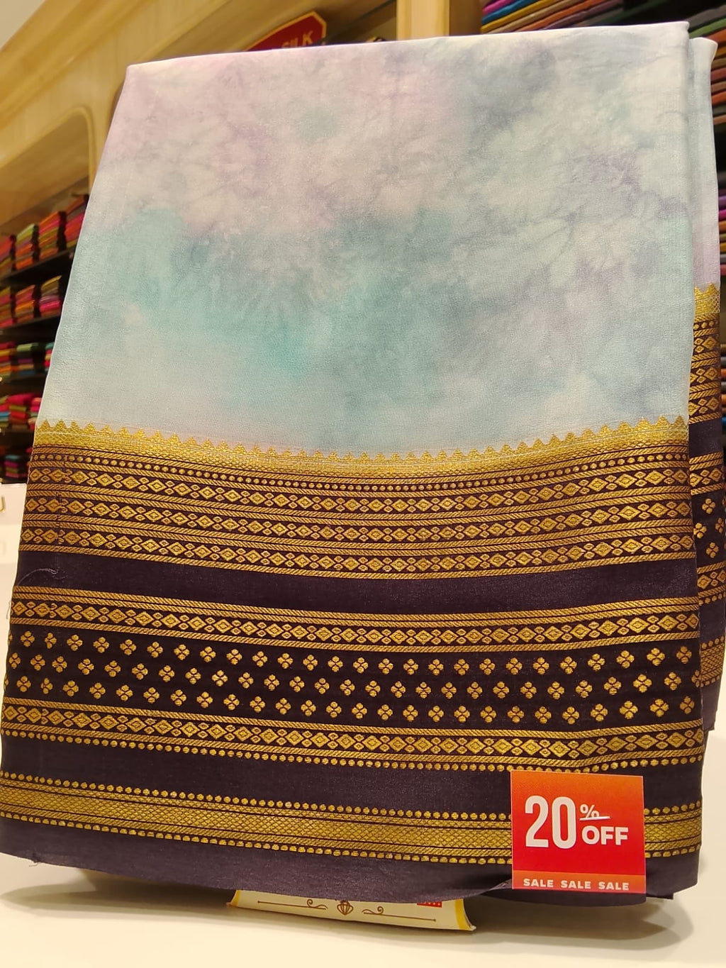 Pure Mysore Silk Saree.