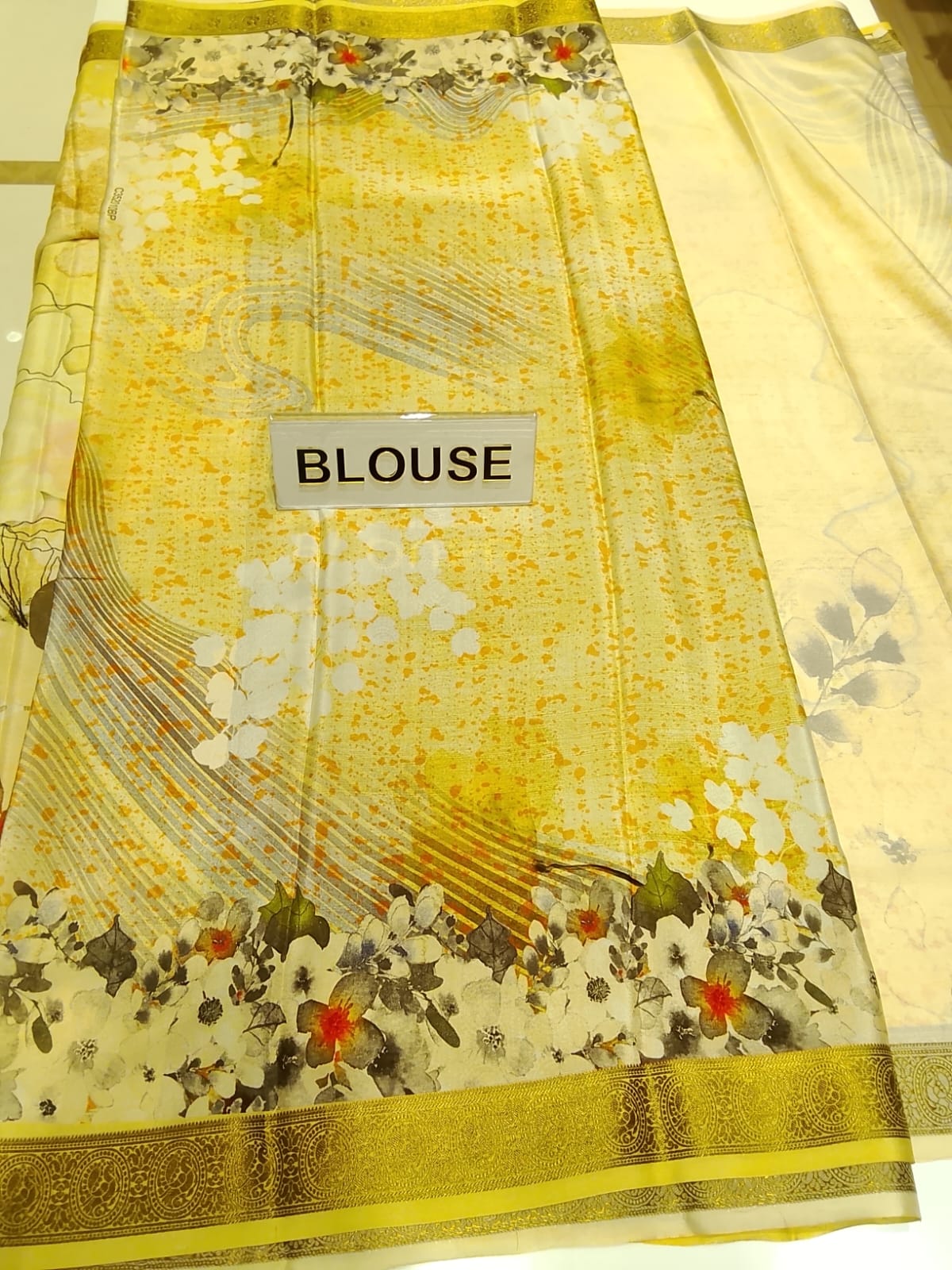 Pure Mysore Silk Saree.