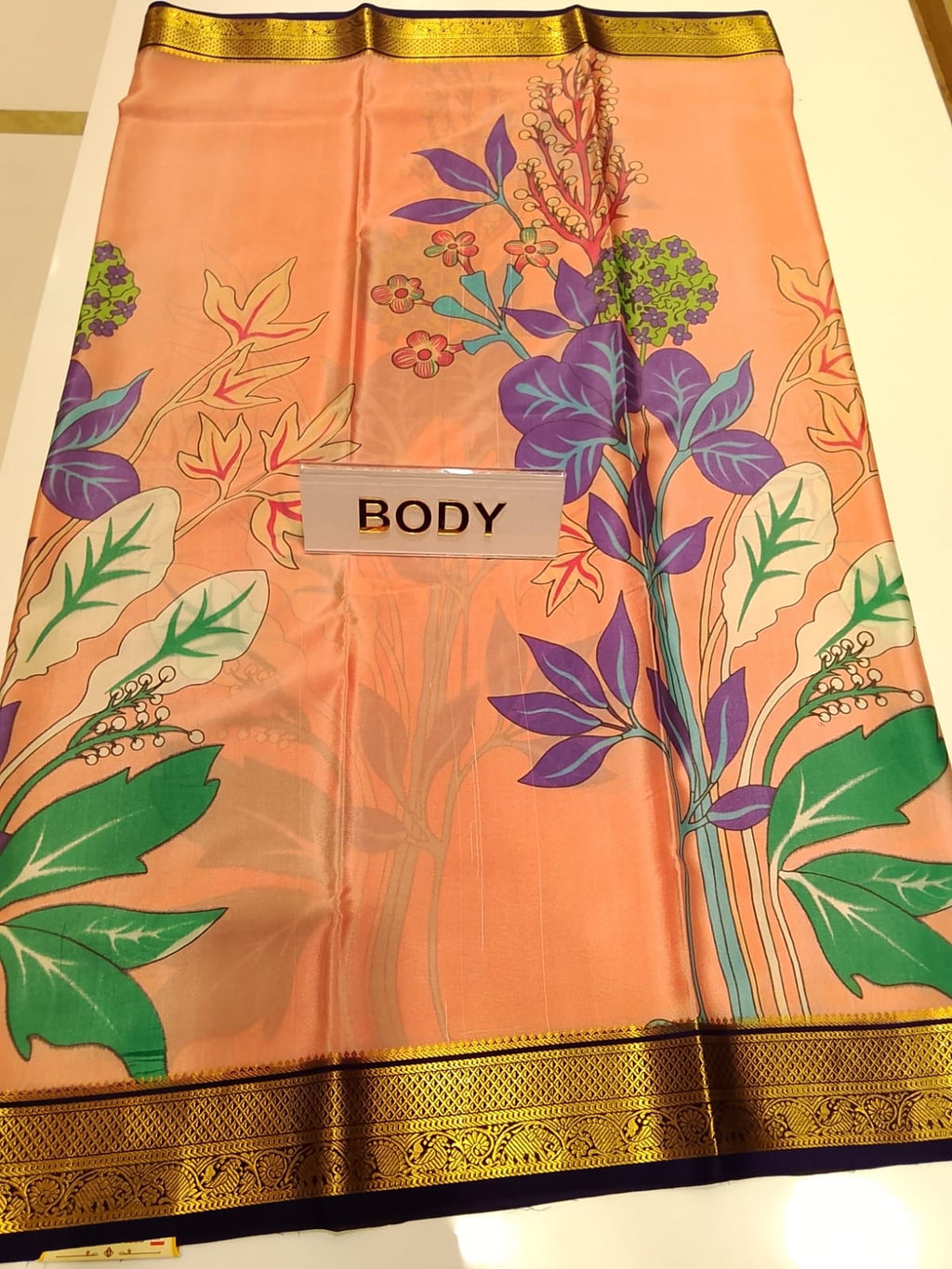Pure Mysore Silk Saree.