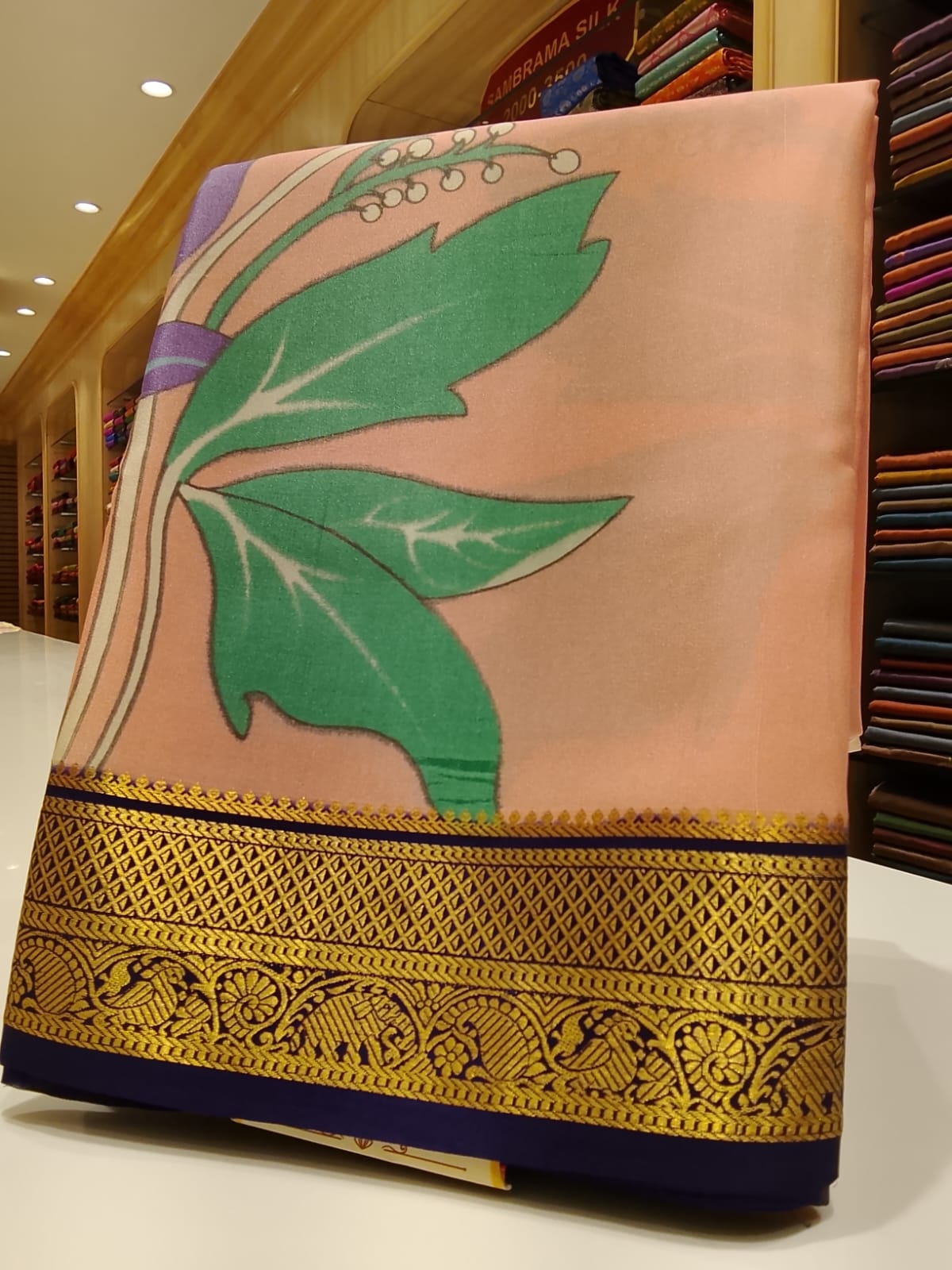Pure Mysore Silk Saree.