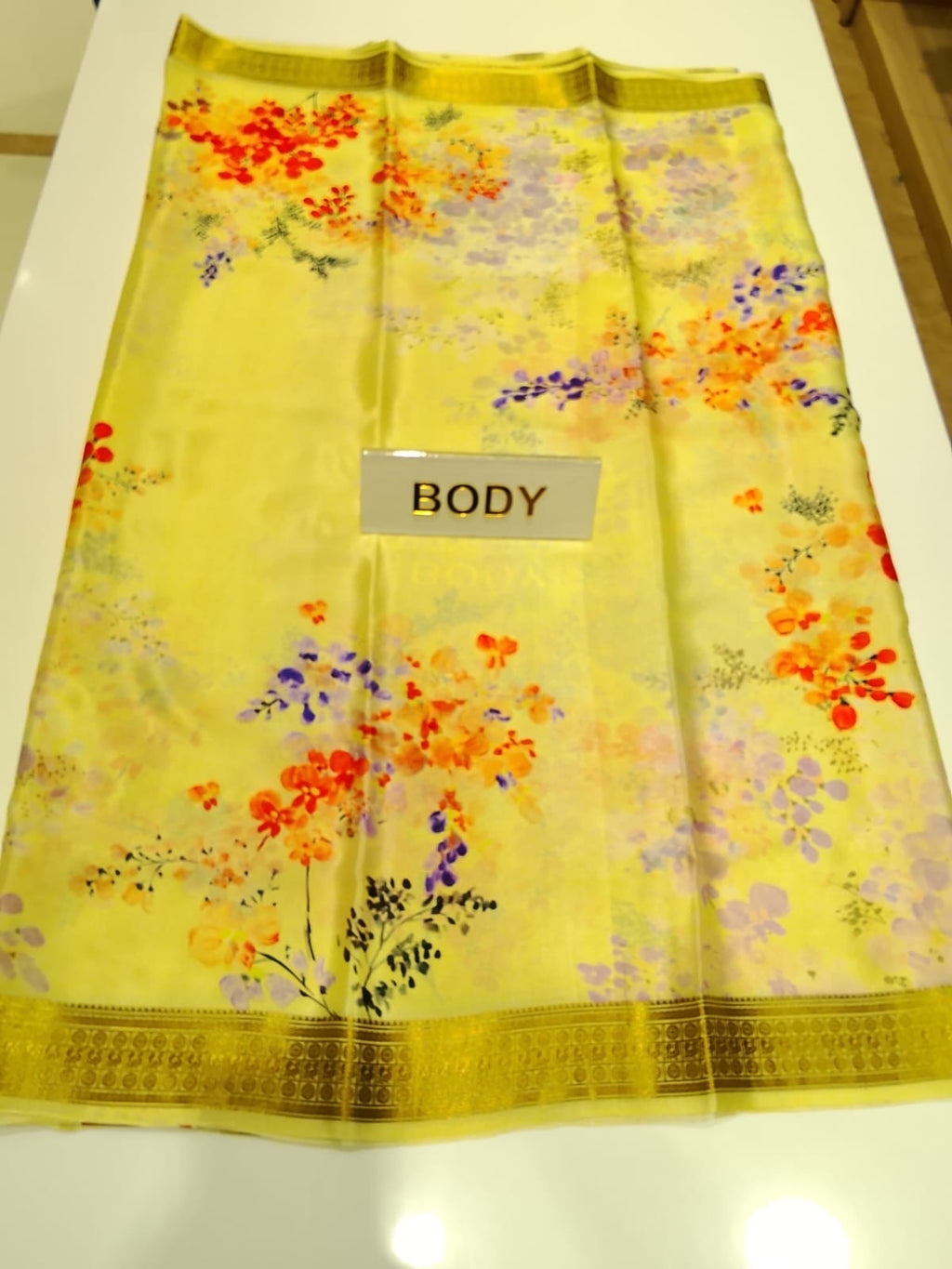 Pure Mysore Silk Saree.