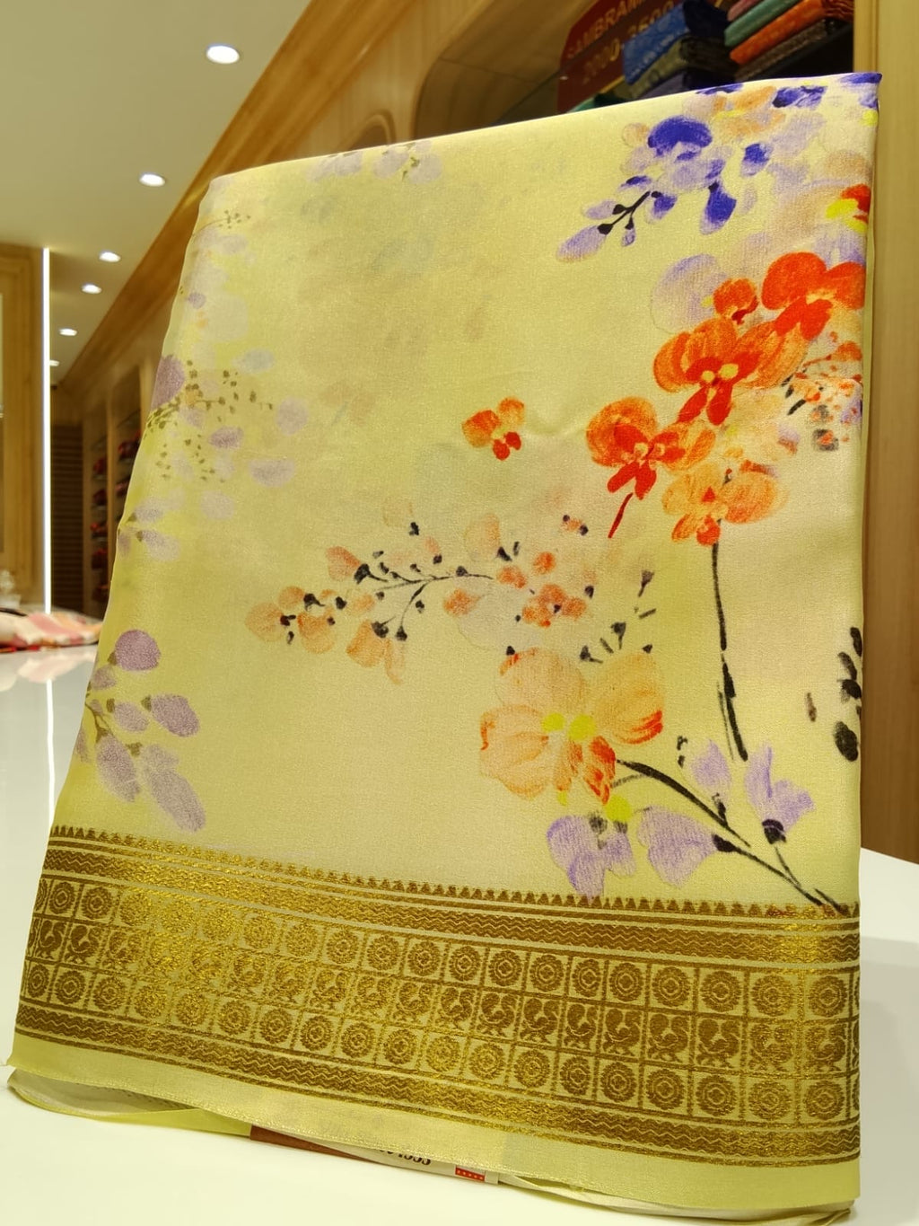 Pure Mysore Silk Saree.