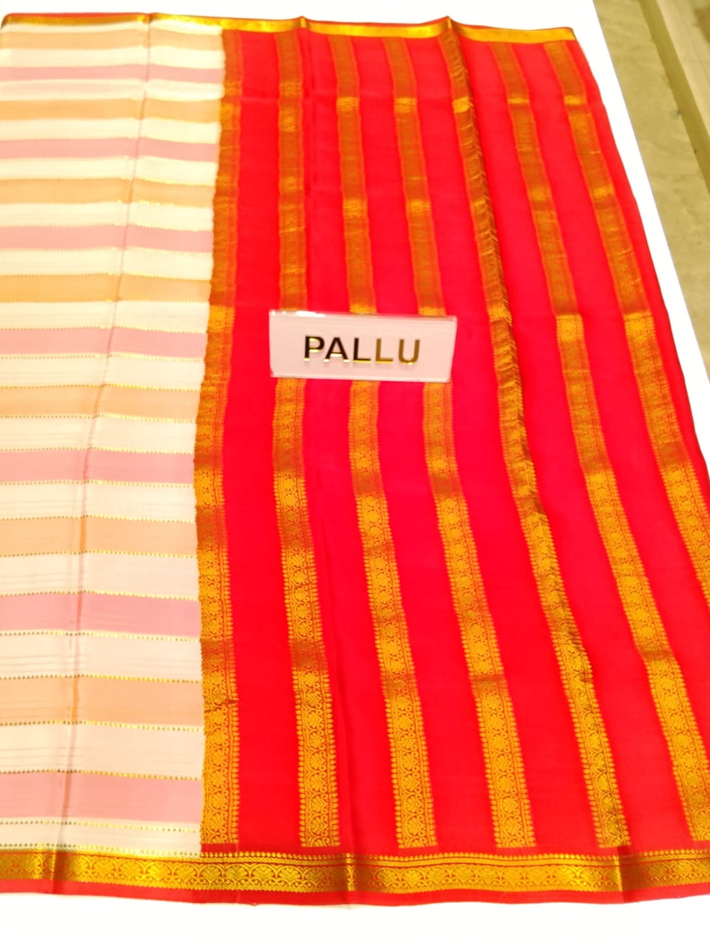 Pure Mysore Silk Saree.