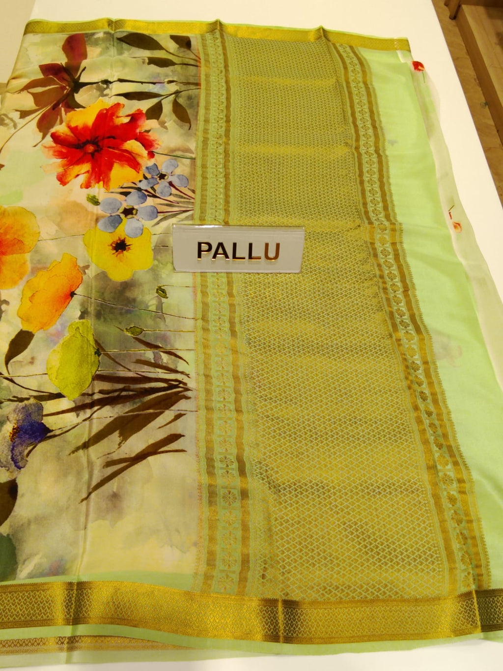Pure Mysore Silk Saree.