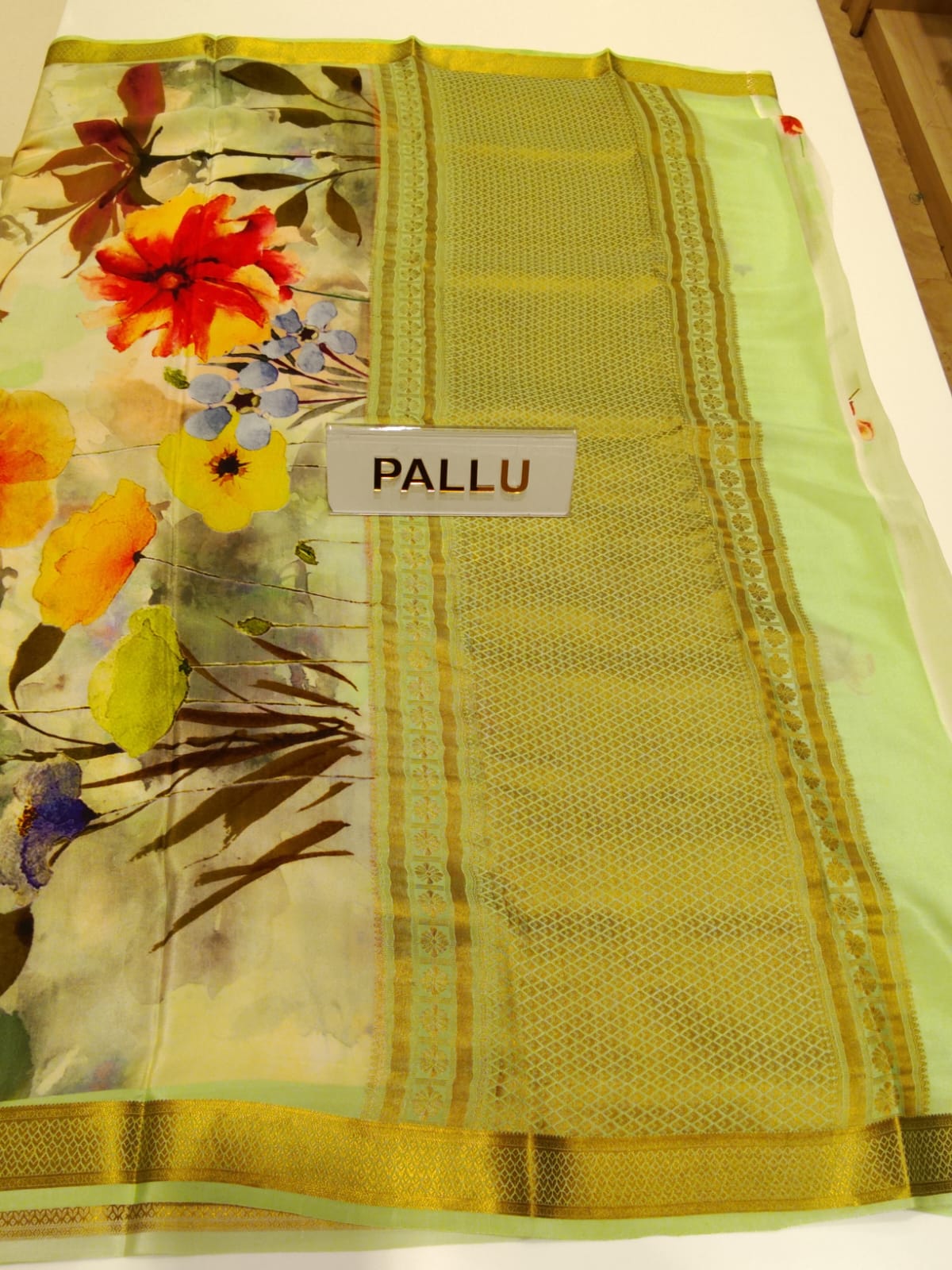 Pure Mysore Silk Saree.