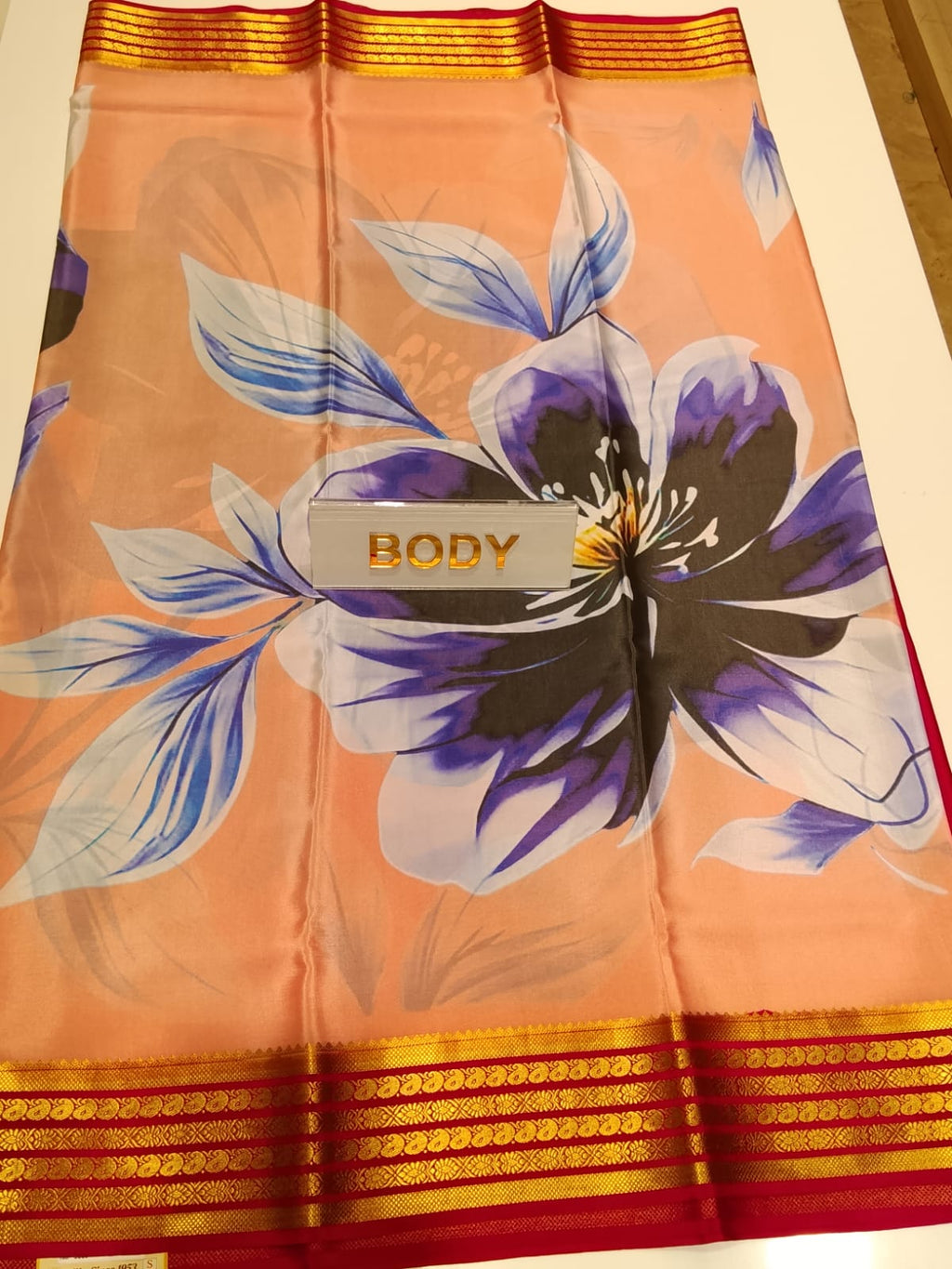 Pure Mysore Silk Saree.