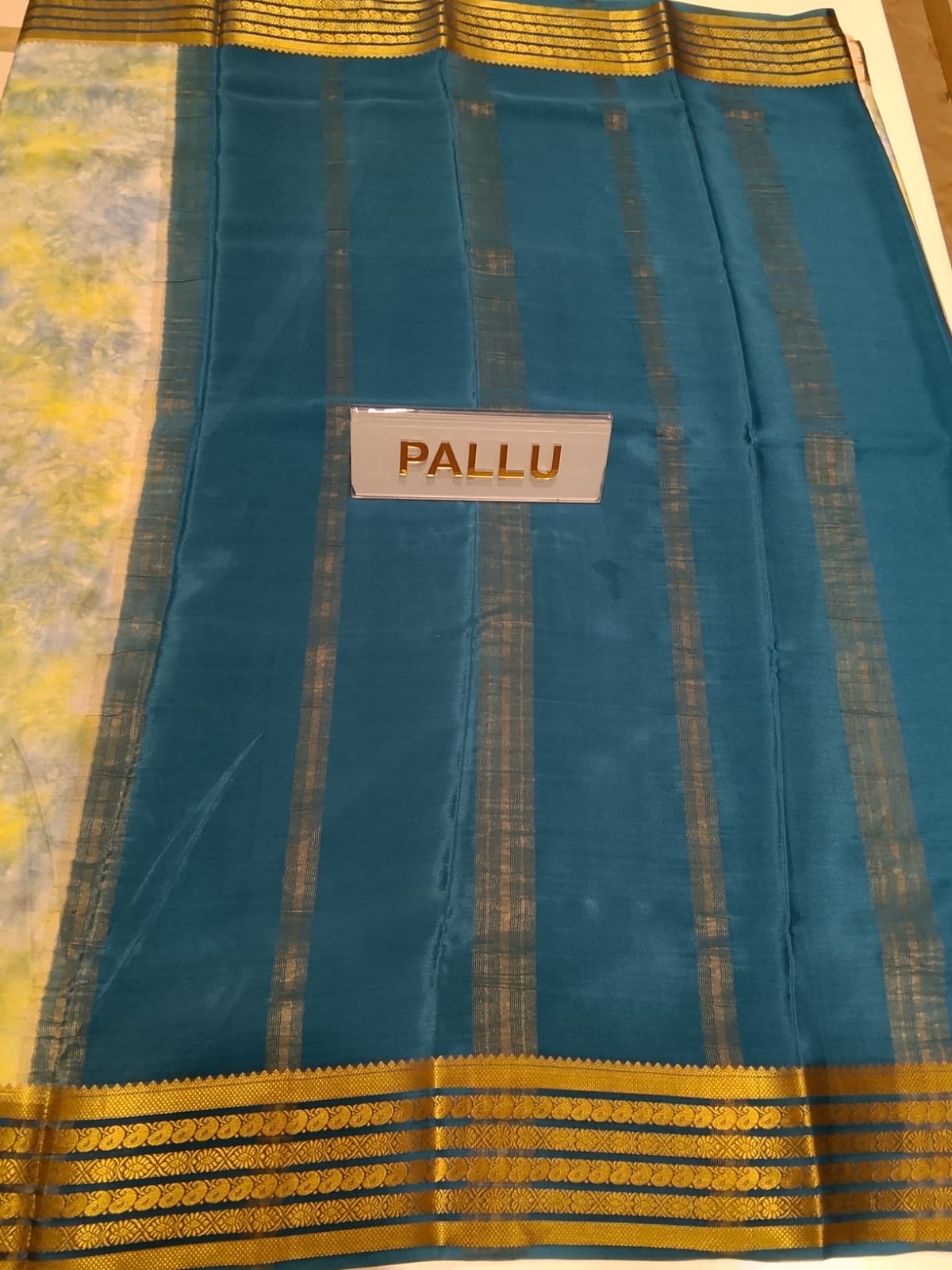 Pure Mysore Silk Saree.