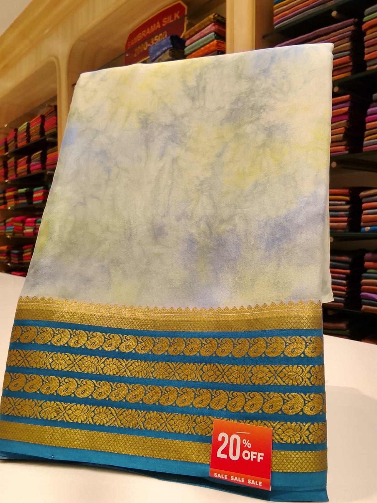 Pure Mysore Silk Saree.