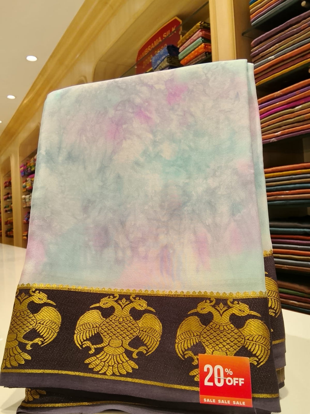 Pure Mysore Silk Saree.