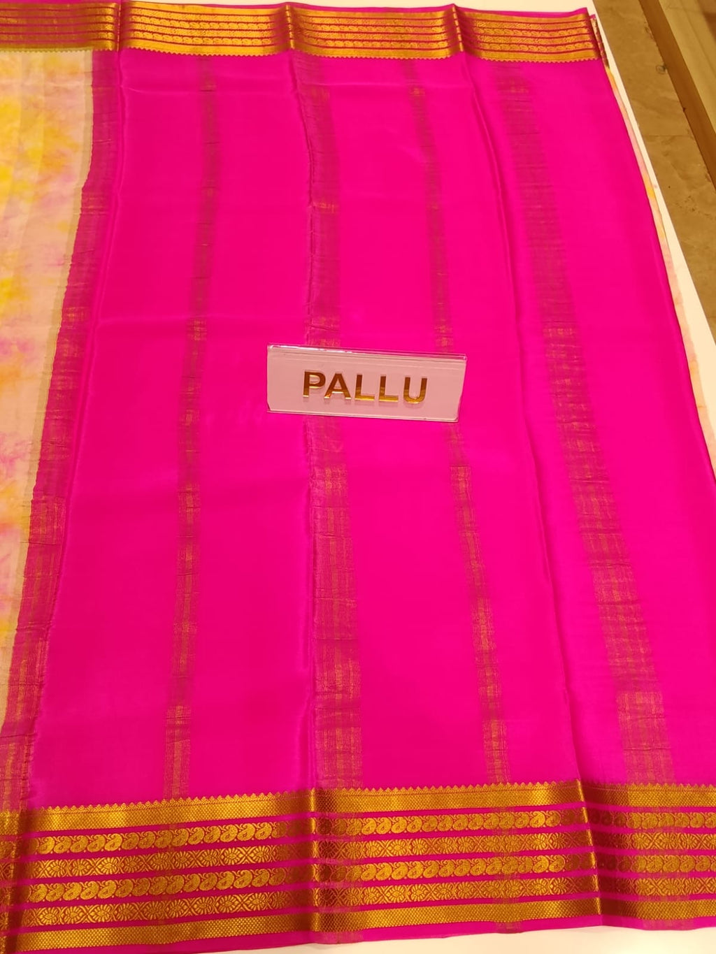 Pure Mysore Silk Saree.