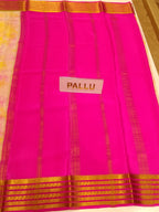 Pure Mysore Silk Saree.