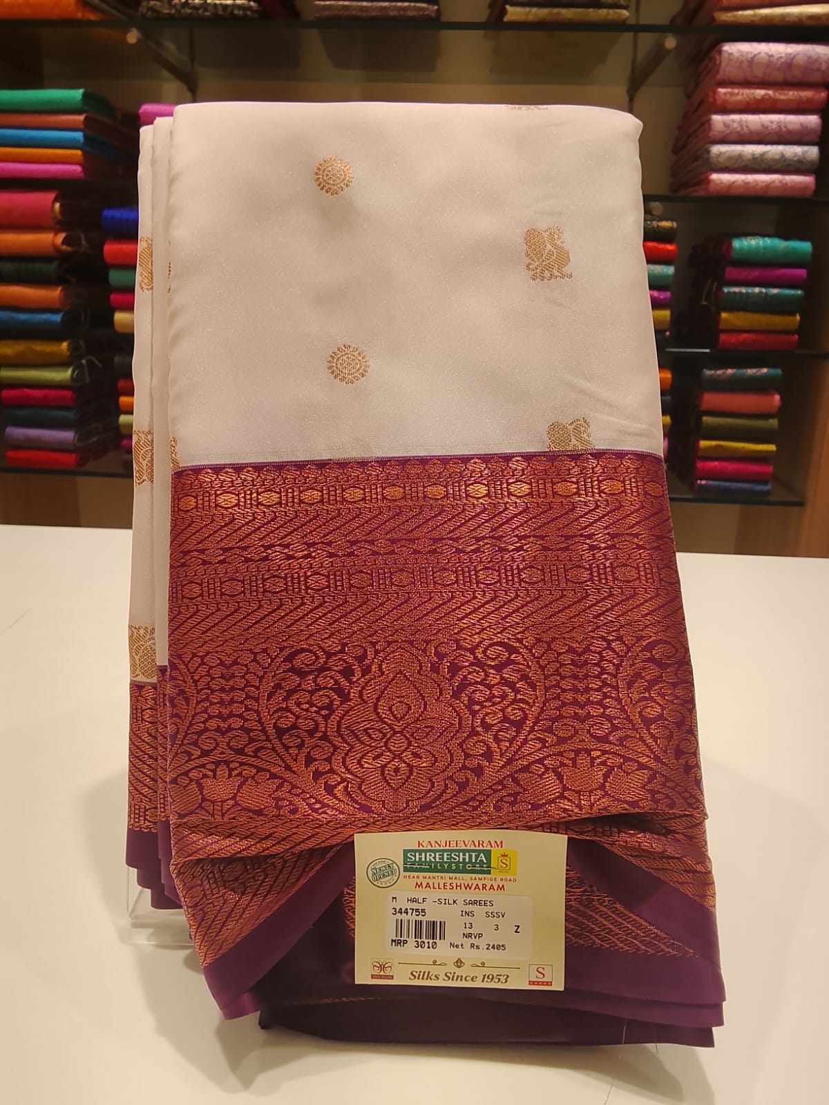 Half Silk Saree