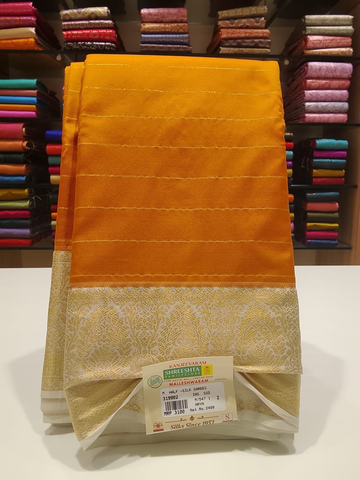 Half Silk Saree