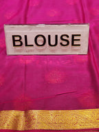 Semi Mysore Silk Saree.