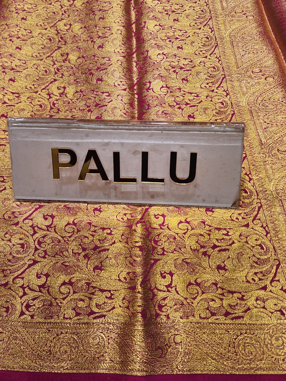 Semi Mysore Silk Saree.