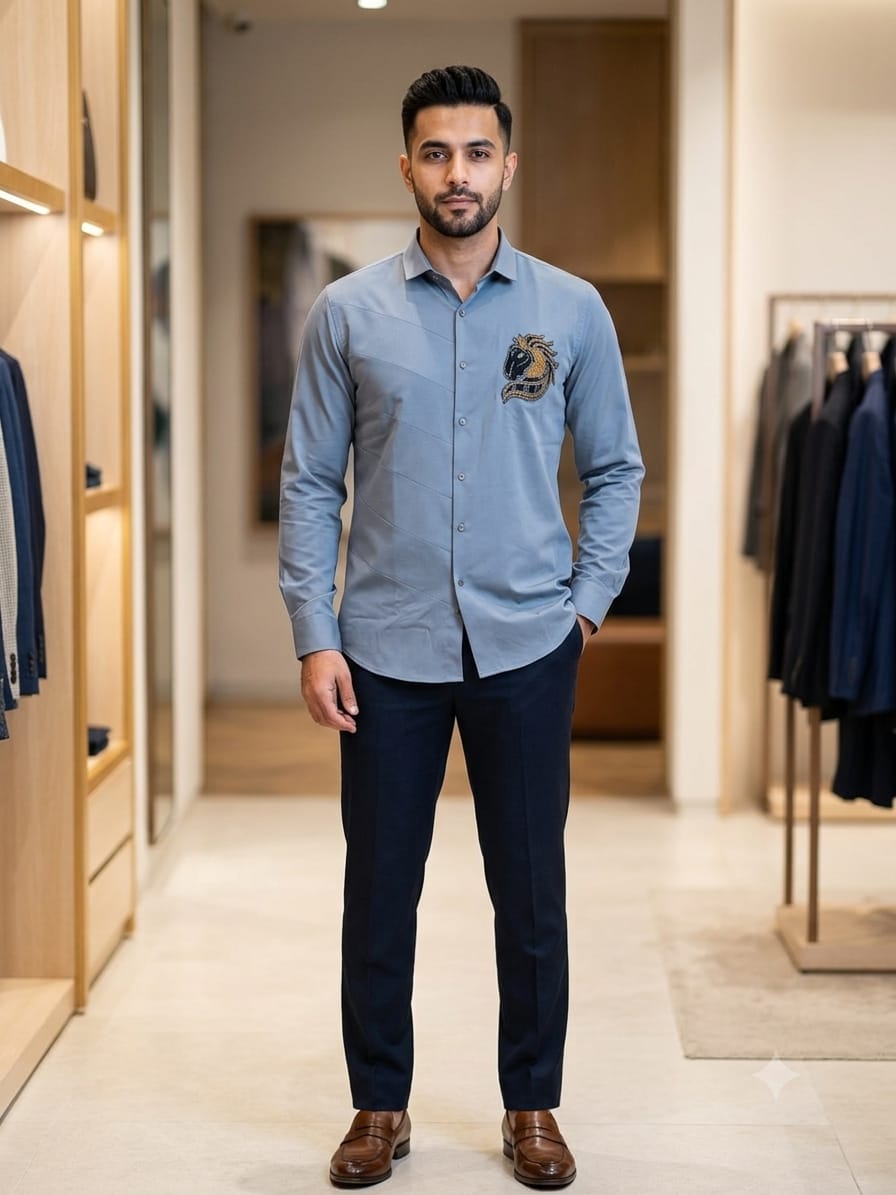 Men Casual Designer Shirts