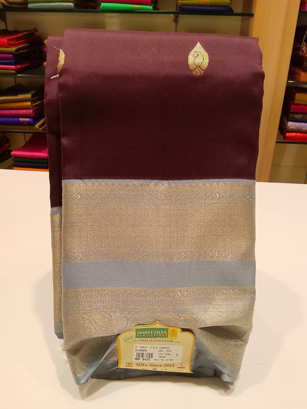 Half Silk Saree
