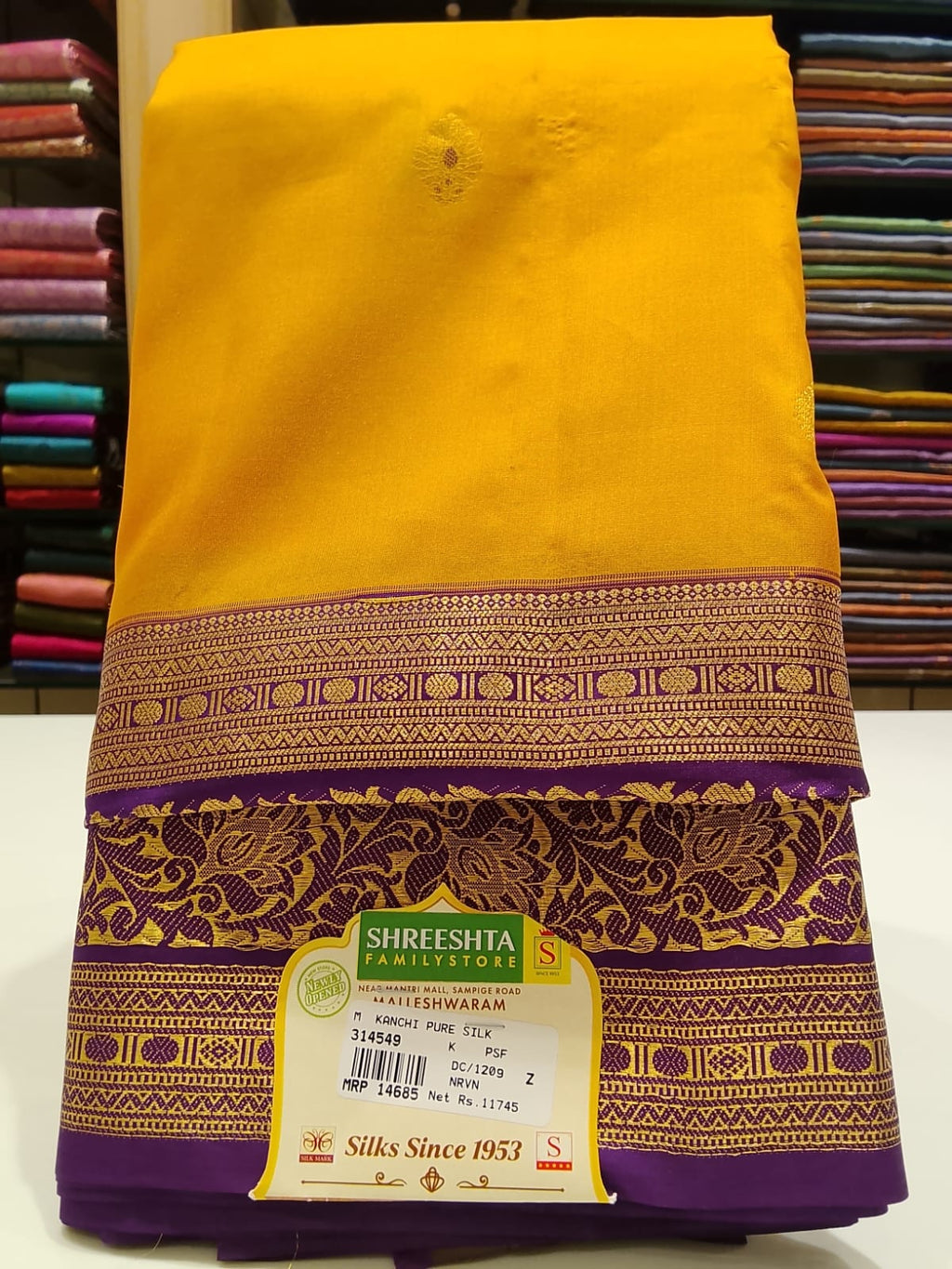 Pure Kanchipuram Silk Saree