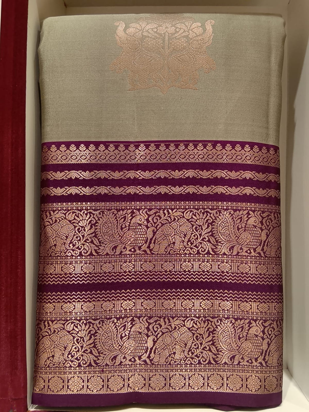Pure Kanchipuram Silk Saree