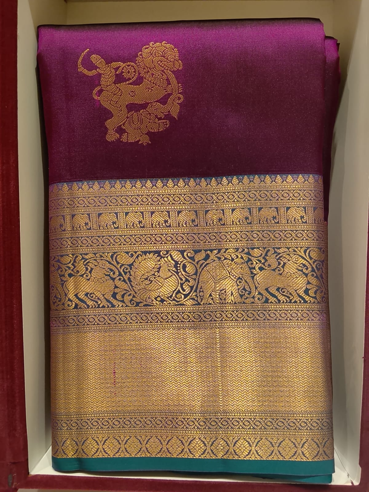 Pure Kanchipuram Silk Saree
