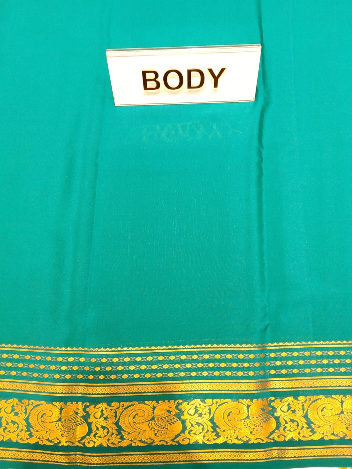 Pure Mysore Silk Saree.