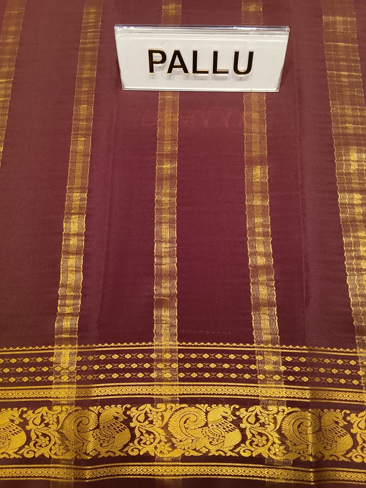Pure Mysore Silk Saree.