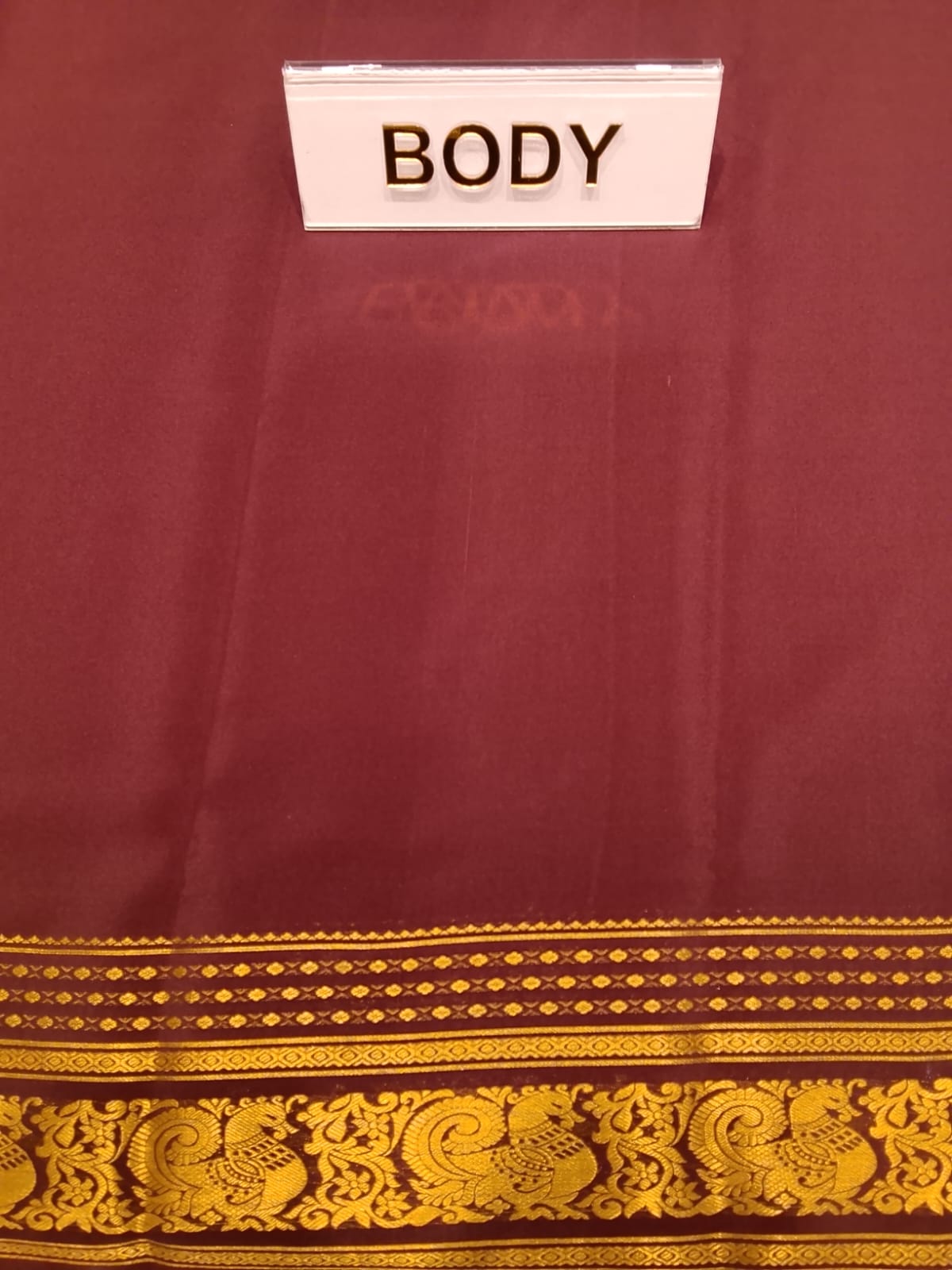 Pure Mysore Silk Saree.
