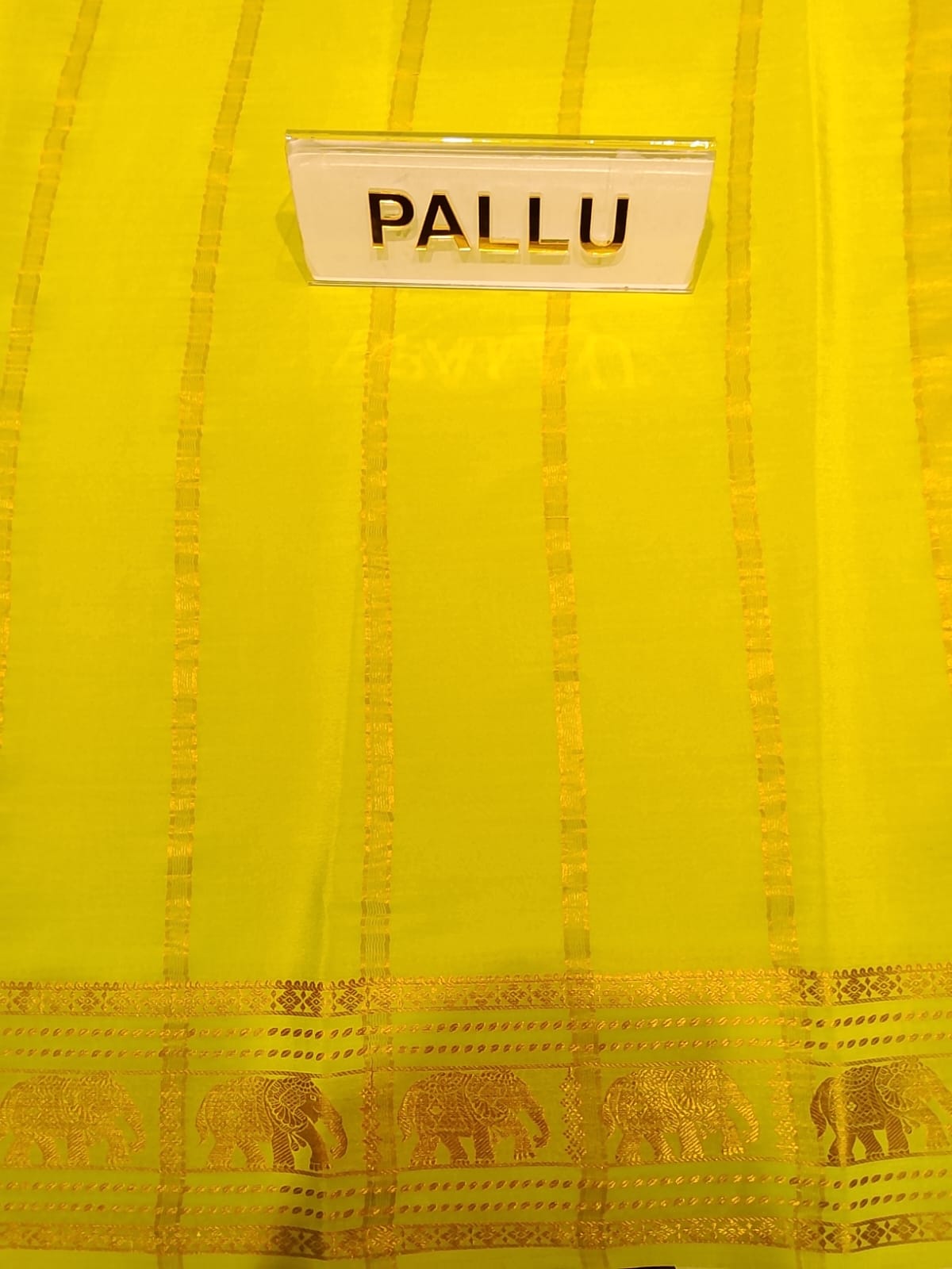 Pure Mysore Silk Saree.
