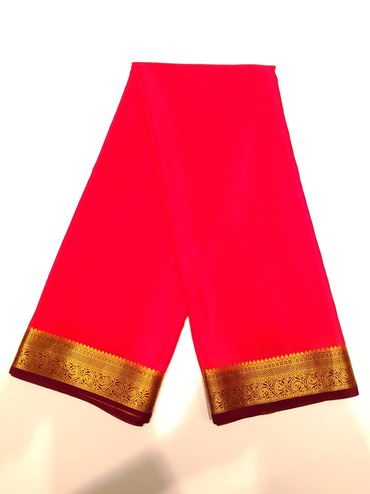 Pure Mysore Silk Saree.