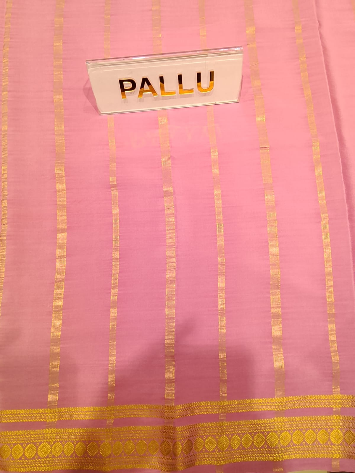 Pure Mysore Silk Saree.