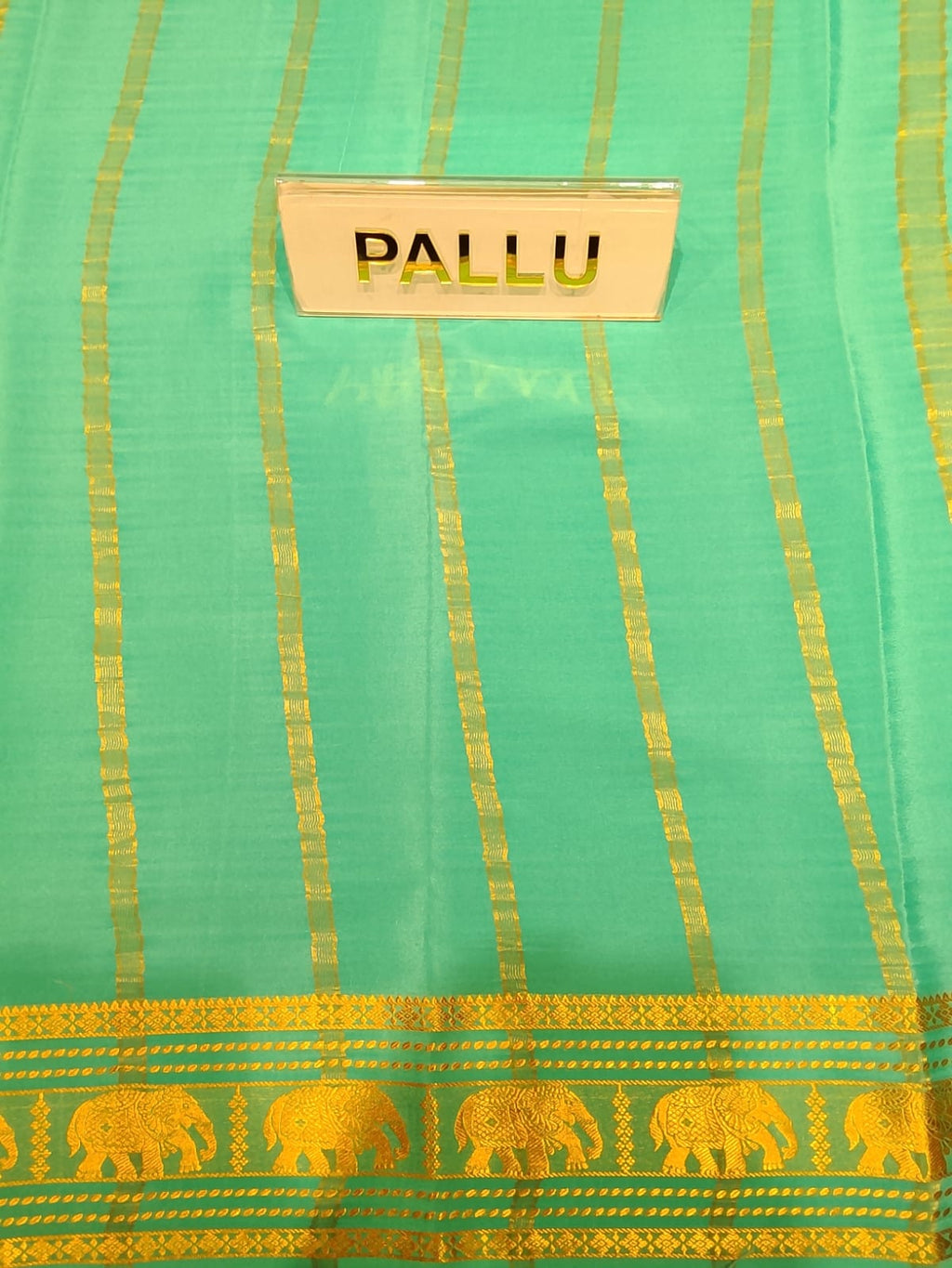 Pure Mysore Silk Saree.