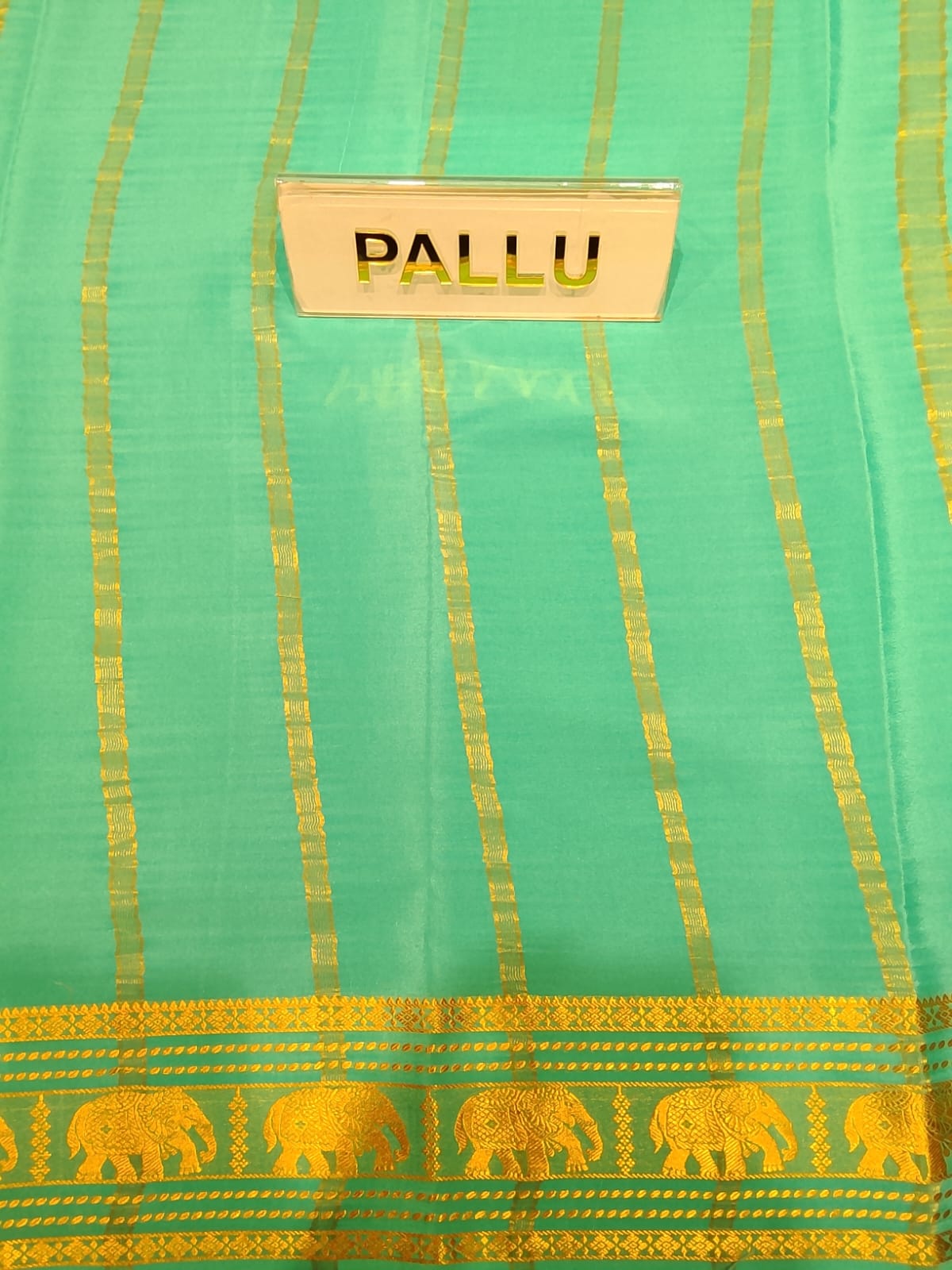 Pure Mysore Silk Saree.
