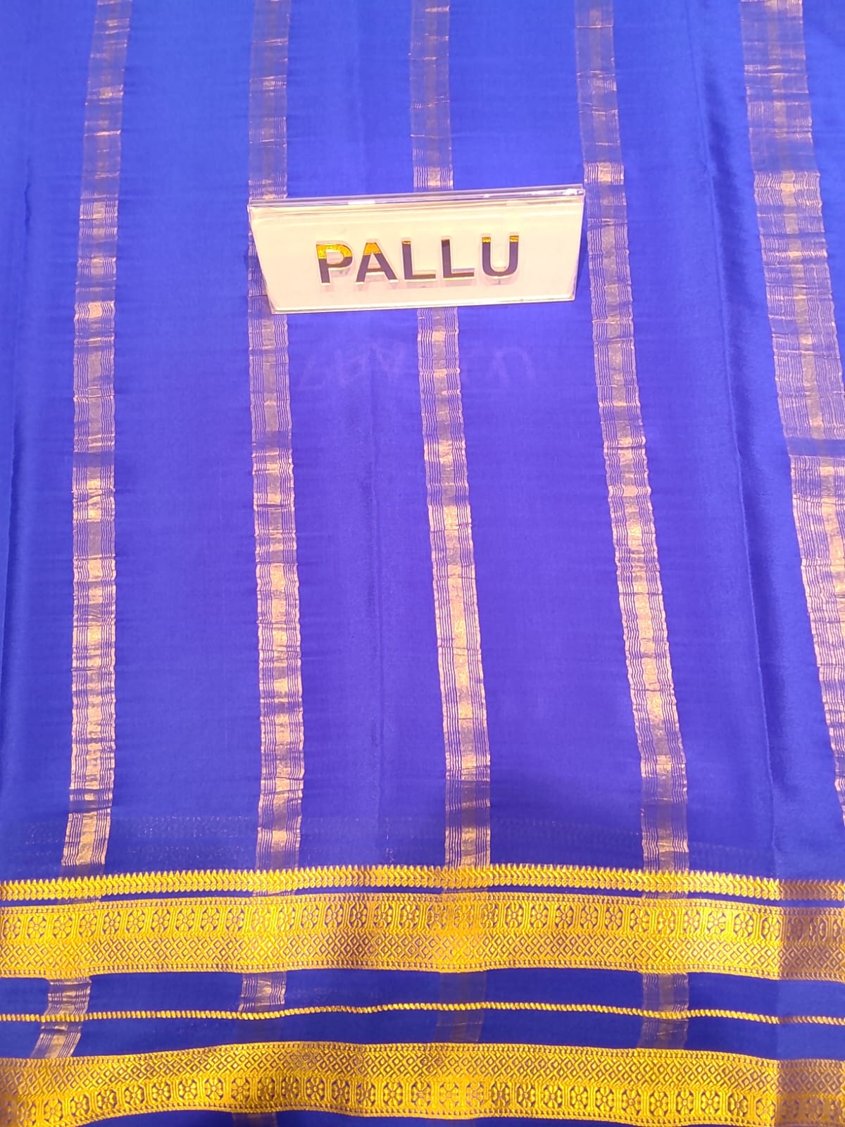 Pure Mysore Silk Saree.